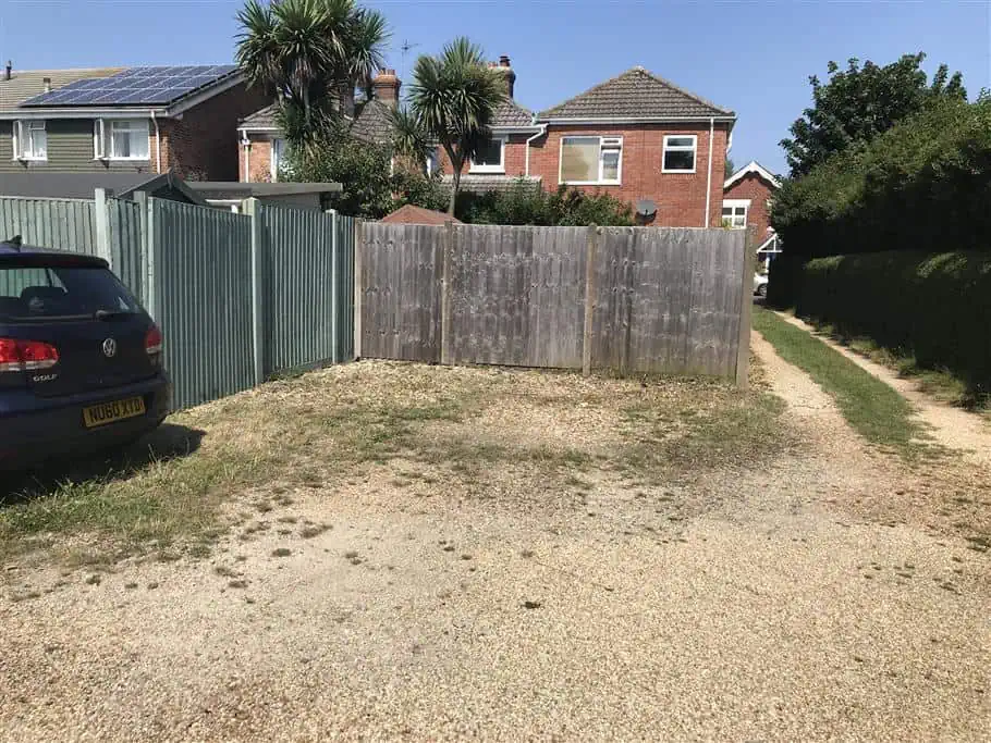 49 Portfield Road parking area